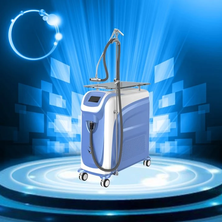 Dispositivo de resfriador de pele com refrigerador de ar